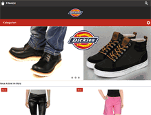 Tablet Screenshot of bistro-maxime.de